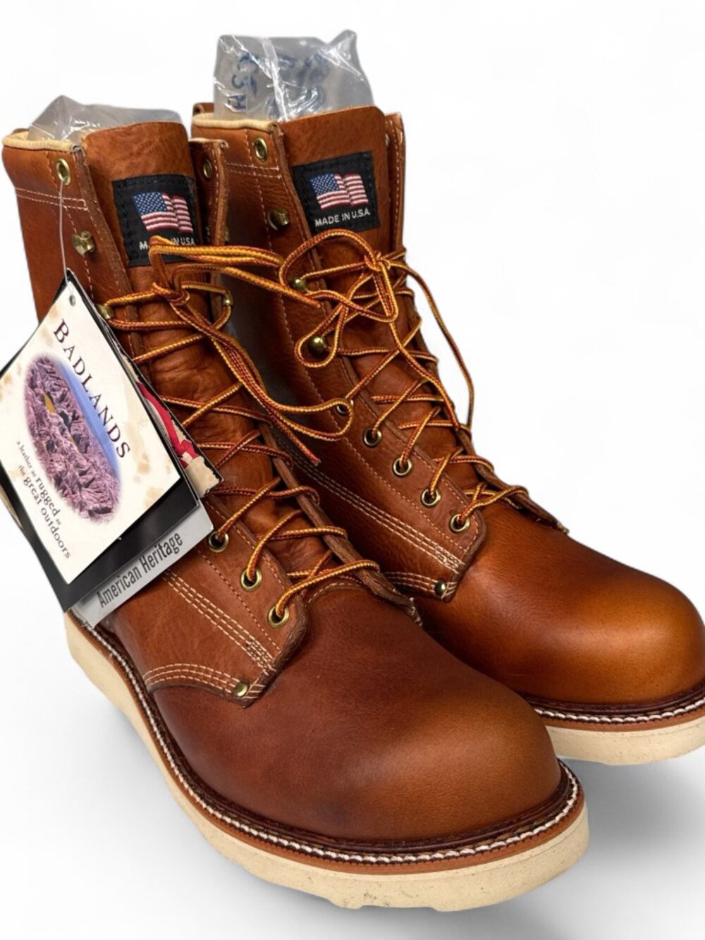 Thorogood American Heritage Men's Work Boots 9EE Brown NWT